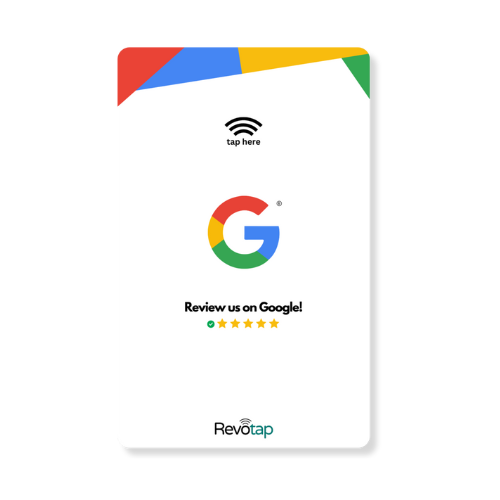 Revotap Google Reviews Card